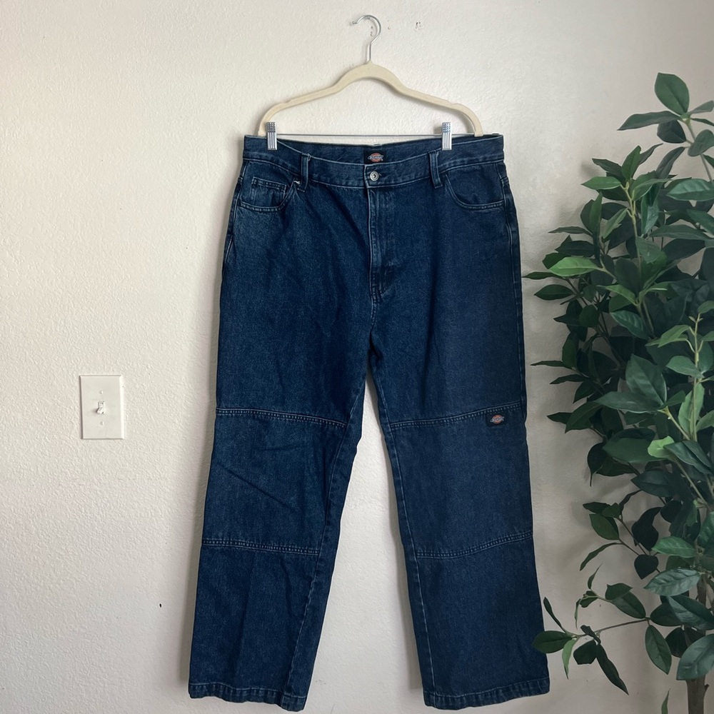 Dickies Dark Blue Denim Jeans loose fit 38x32